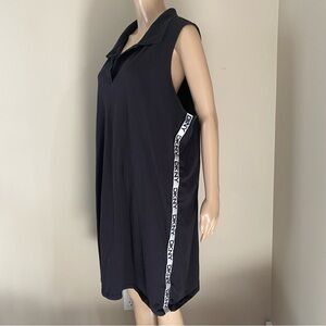 DKNY Sleeveless Polo Black Dress, women’s 2X